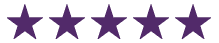 Five purple stars